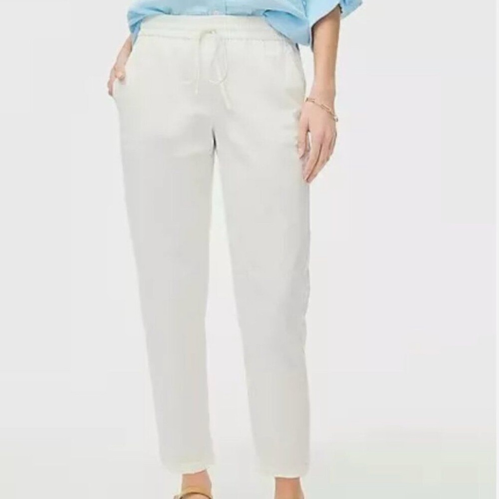 J. Crew Women's Cream Ankle Pant